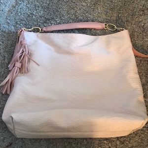 Bigger size light pink bag